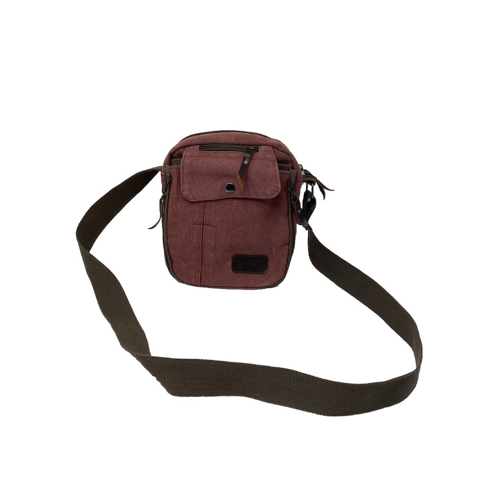Maze Exclusive Multifunctional Canvas Traveling Shoulder Bag Crossbody Small